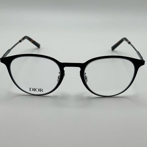 NEW Dior Eyeglasses Phantos DiorEssentialO RU 1100 DM50001U 097 Black Men - Picture 1 of 12